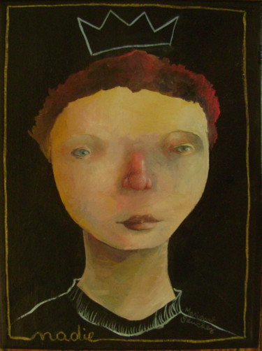 Painting titled "nadie.jpg" by Mariano Sánchez, Original Artwork, Oil