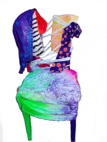 Escultura titulada "CASILDA" por Maribel Ruiz Figueras (M. RUIZ FIGUERAS), Obra de arte original, Media mixtos