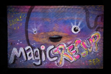 Malerei mit dem Titel "Magic Récup Sea She…" von Maricela Lixa, Original-Kunstwerk, Acryl