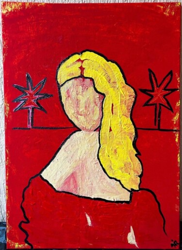 Painting titled "Seduction" by Marichka Shkuro, Original Artwork, Acrylic
