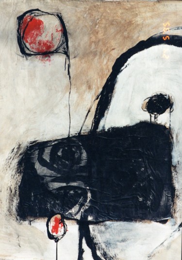 Peinture intitulée "légère II" par Marie Ange Colin, Œuvre d'art originale, Autre
