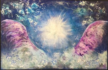 Peinture intitulée "Constellation" par Marie-Anne Sourdril, Œuvre d'art originale, Acrylique