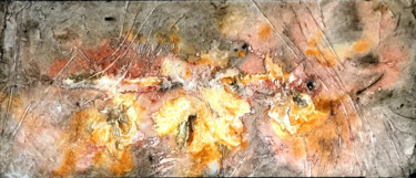 Peinture intitulée "Chevauchée 4" par Marie-Annick Radigois, Œuvre d'art originale, Aquarelle