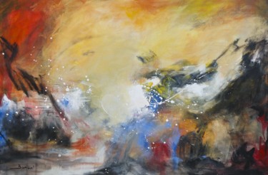 Schilderij getiteld "Ascension" door Marie Bariseel, Origineel Kunstwerk