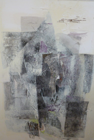 Painting titled "Collage 4" by Marie Barotte, Original Artwork, Collages