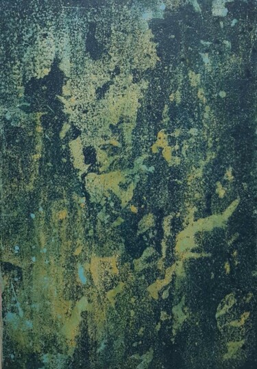 Pittura intitolato "abstract 3" da Marie Belhade (Belma), Opera d'arte originale, pigmenti