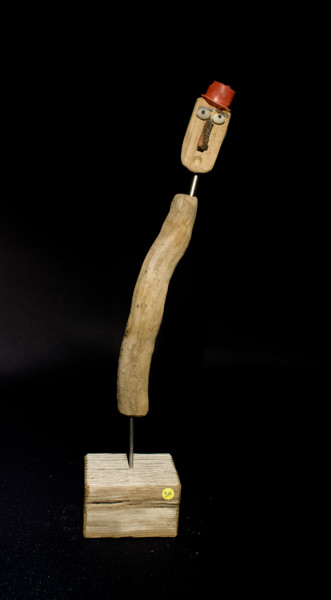 Sculpture intitulée "ça tangue" par Marie Brient, Œuvre d'art originale, Bois