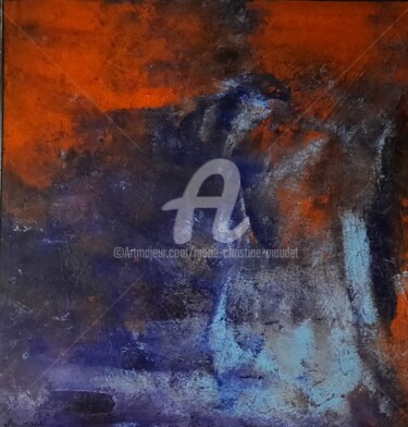 Pittura intitolato "Abstract" da Marie-Christine Maudet, Opera d'arte originale, Acrilico