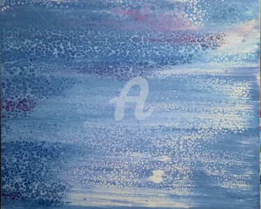 Peinture intitulée "Acrylique fluide 22…" par Marie-Christine Maudet, Œuvre d'art originale, Acrylique Monté sur Châssis en…