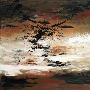 19-09-15 acrylique Peinture intitulée "19-09-15 acrylique" par Marie-Claude Baldi, Œuvre d'art originale, Acrylique Monté sur Châssis en bois