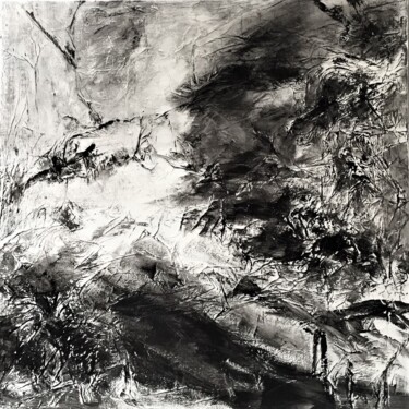 19-10-27 acrylique Peinture intitulée "19-10-27 acrylique" par Marie-Claude Baldi, Œuvre d'art originale, Acrylique Monté sur Châssis en bois