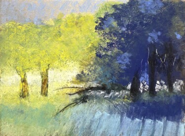 Malerei mit dem Titel "22-12-06   pastel" von Marie-Claude Baldi, Original-Kunstwerk, Pastell