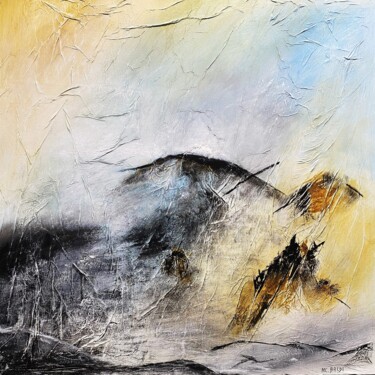 Картина под названием "23-12-26   acrylique" - Marie-Claude Baldi, Подлинное произведение искусства, Акрил Установлен на Дер…