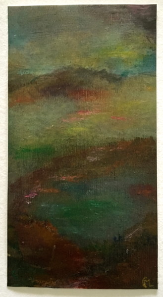 Картина под названием "Ciel brouillé" - Marie Claude Lambert, Подлинное произведение искусства, Пастель