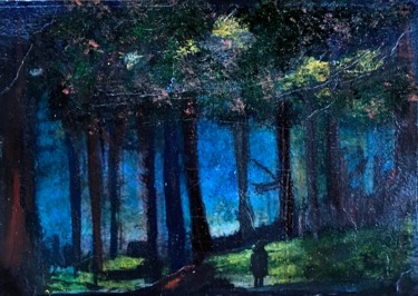 「Des forêts de symbo…」というタイトルの絵画 Marie Claude Lambertによって, オリジナルのアートワーク, インク