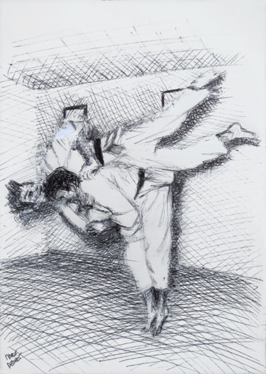 "Lesson IV" Drawing titled ""Lesson IV"" by Marie Désert, Original Art, Ballpoint pen