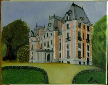 Peinture intitulée "chateau Breuches" par Marie Dutilly, Œuvre d'art originale