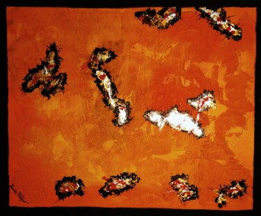 Peinture intitulée "Butterfly Archipel" par Marie Estepa, Œuvre d'art originale