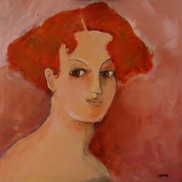 Peinture intitulée "Eulalie" par Marie-France Capron (CAPMA), Œuvre d'art originale, Acrylique