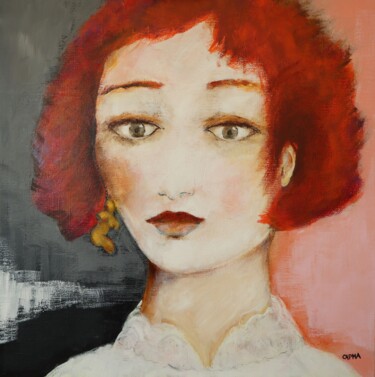 Peinture intitulée "Suzanne" par Marie-France Capron (CAPMA), Œuvre d'art originale, Acrylique