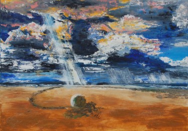 제목이 "ciel d'orage et bou…"인 미술작품 Mary로, 원작, 기름