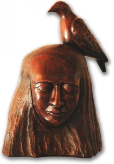 Sculpture intitulée "CHONA" par Marie-Françoise Demortier, Œuvre d'art originale