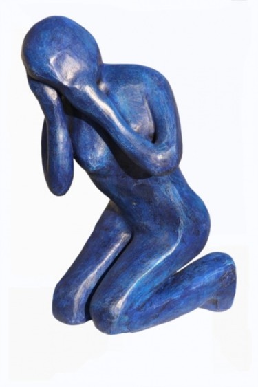 Sculpture intitulée "TENDRESSE_PERDUE" par Marie-Françoise Demortier, Œuvre d'art originale