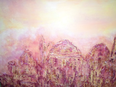 Malerei mit dem Titel "ISTAMBUL" von Marie-Françoise Gallone, Original-Kunstwerk, Acryl