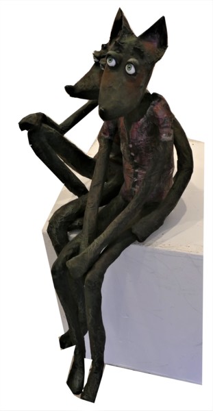 Escultura intitulada "charalou deux" por Marie Helene Roger, Obras de arte originais