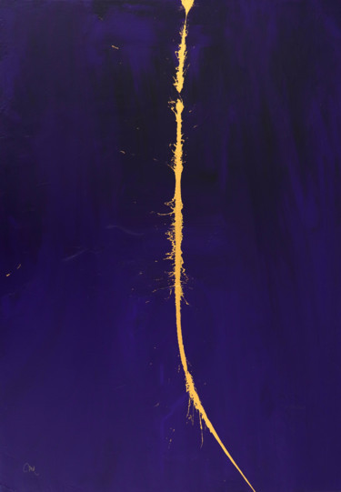 Картина под названием "Deep sound" - Marie Hérault-Luzé, Подлинное произведение искусства, Акрил
