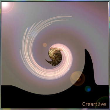 Arts numériques intitulée "nuit-enchantee.jpg" par Creartlive, Œuvre d'art originale, Modélisation 3D