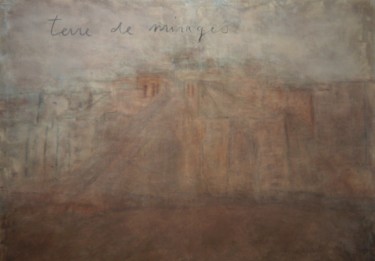 Malerei mit dem Titel "Sumer" von Marie Laniepce, Original-Kunstwerk, Öl