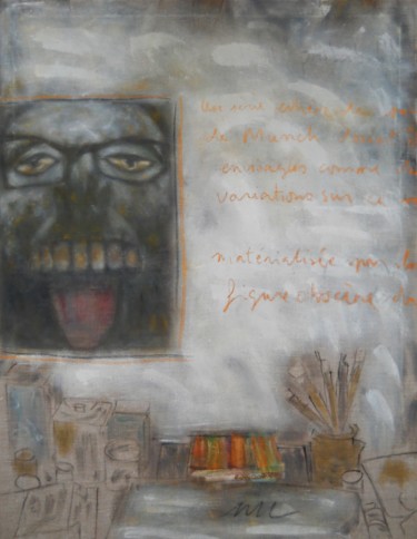 Malerei mit dem Titel "Oaxaca" von Marie Laniepce, Original-Kunstwerk, Öl