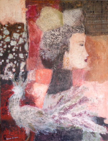 Malarstwo zatytułowany „Fresque” autorstwa Laura Brume, Oryginalna praca, Inny