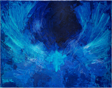 Pintura titulada "Flieger" por Marie-Laurence Winter, Obra de arte original, Oleo