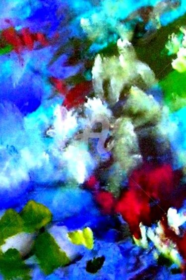 Painting titled "Not there yet..." by Marie-Line Vasseur, Original Artwork