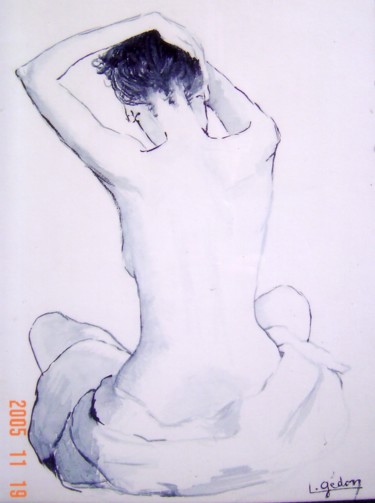 Drawing titled "aquarelle.jpg" by L.Gédon, Original Artwork