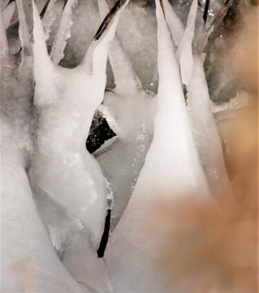 Photographie intitulée "Série Ice - A body…" par Marie Marlène Mahalatchimy, Œuvre d'art originale, Photographie numérique
