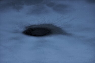 Photography titled "The ice eye" by Marie Marlène Mahalatchimy, Original Artwork, Non Manipulated Photography