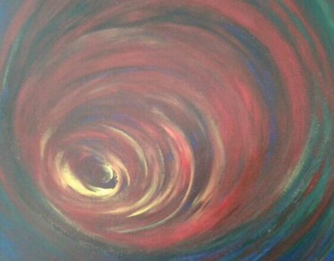 Malerei mit dem Titel "spirale-1-09.jpg" von Marie Martine, Original-Kunstwerk, Öl