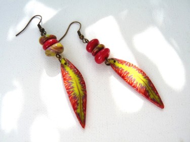 Artcraft με τίτλο "Boucles d'oreille "…" από Marie-Noëlle Cantarel, Αυθεντικά έργα τέχνης