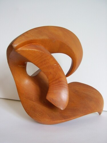 雕塑 标题为“chèvre 1” 由Marie-Noëlle Gagnan, 原创艺术品, 木