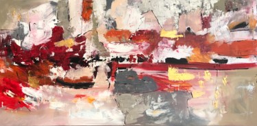 Pittura intitolato "Abstrait" da Marie Rouach, Opera d'arte originale, Acrilico