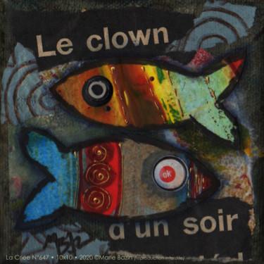 Malerei mit dem Titel "LA CRIÉE N°647" von Marie Bazin, Original-Kunstwerk, Acryl Auf Keilrahmen aus Holz montiert