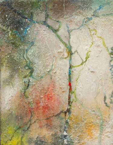 Painting titled "Huile-Sans titre -1…" by Marie-Pierre Lévêque, Original Artwork, Oil