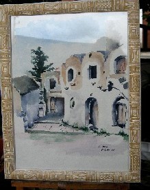Painting titled "au maroc1" by Marie Claude Ramain, Original Artwork, Other