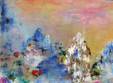 Painting titled "shu han-li" by Marie Claude Ramain, Original Artwork