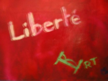 Peinture intitulée "liberté" par Mpi, Œuvre d'art originale