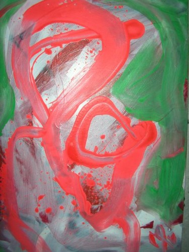 Peinture intitulée "gouache femme et en…" par Mpi, Œuvre d'art originale