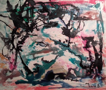 Painting titled "Lost in the wind of…" by Marie B., Original Artwork, Acrylic